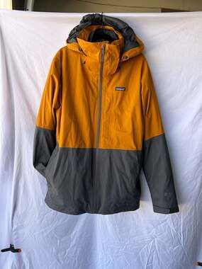 Patagonia Men's 3-in-1 Snowshot H2No Waterproof Ski/Snowboard Jacket XL